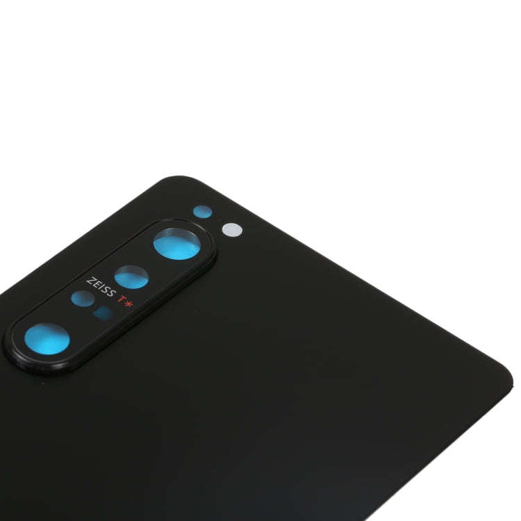 Original Battery Back Cover with Camera Lens Cover for Sony Xperia 1 II(Black)