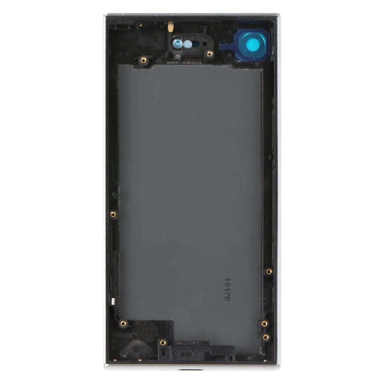Original Battery Back Cover with Camera Lens Cover for Sony Xperia XZ1 Compact(Silver)