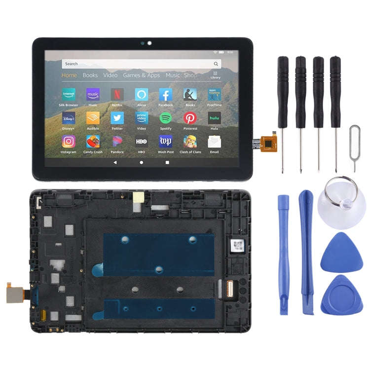 OEM LCD Screen For Amazon Kindle Fire HD 8 Plus/HD 8 2020/Kids 10th gen Digitizer Full Assembly w...