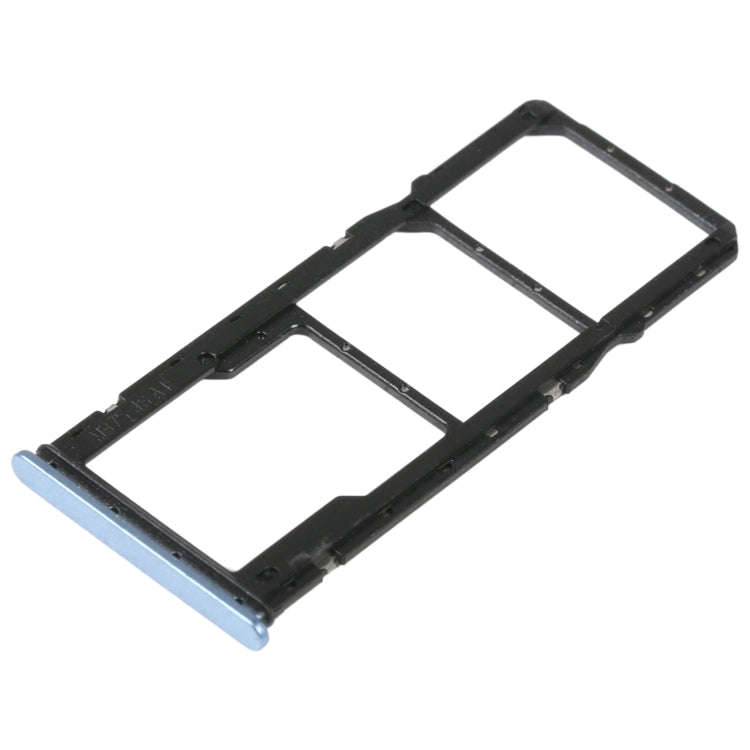 SIM Card Tray + SIM Card Tray + Micro SD Card Tray For Xiaomi Redmi Note 11E (Blue)