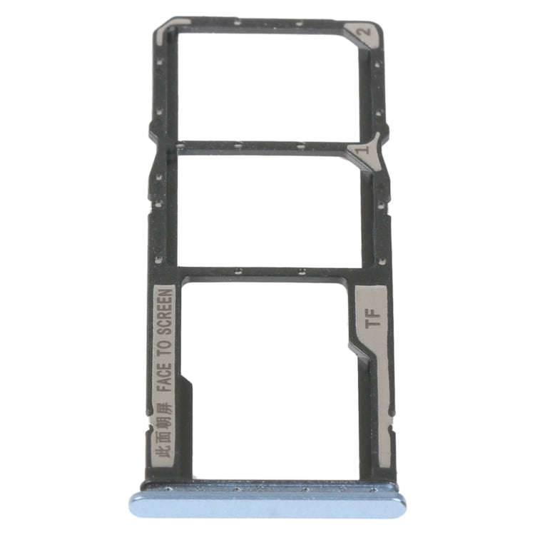 SIM Card Tray + SIM Card Tray + Micro SD Card Tray For Xiaomi Poco M4 5G/Poco M4 5G India/Redmi N...