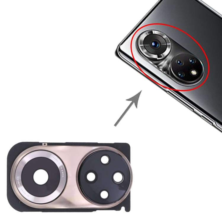 For Honor 50 Pro Original Camera Lens Cover(Gold)