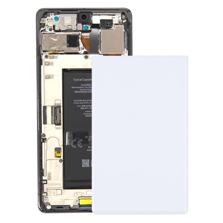 Battery Back Cover for Google Pixel 6a(White)