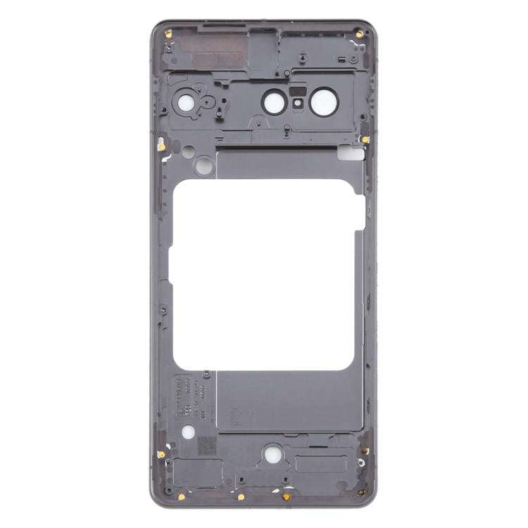 For Google Pixel 7 Front Housing LCD Frame Bezel Plate(Black)