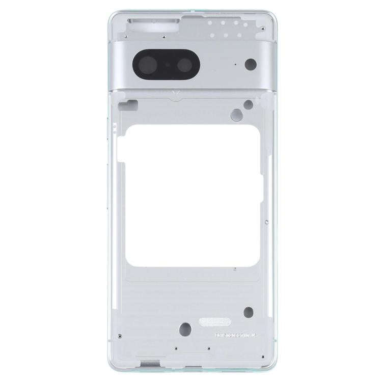 For Google Pixel 7 Front Housing LCD Frame Bezel Plate(Silver)