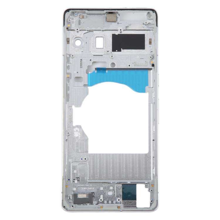 For Google Pixel 7 Pro Front Housing LCD Frame Bezel Plate (Silver)