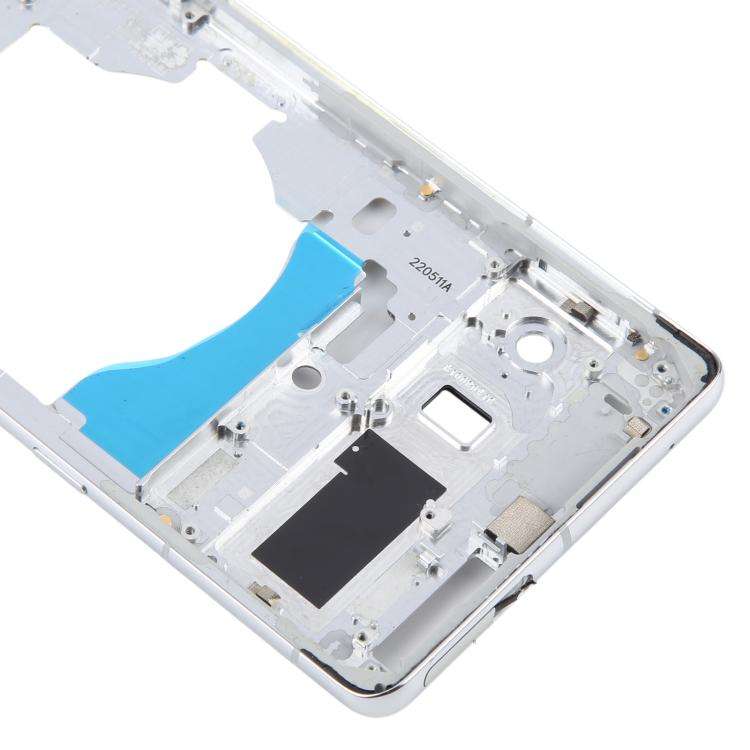 For Google Pixel 7 Pro Front Housing LCD Frame Bezel Plate (Silver)