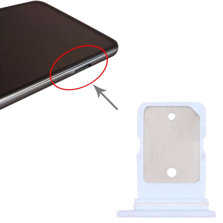 SIM Card Tray for Google Pixel 4a 4G / 4a 5G (Blue)