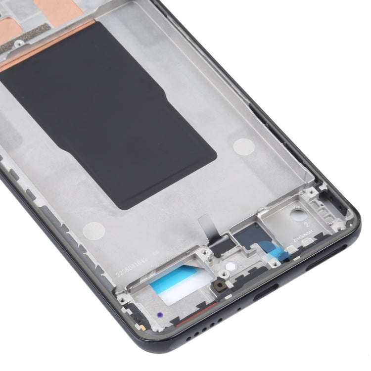For Xiaomi Redmi K50 Ultra / 12T / 12T Pro Original Front Housing LCD Frame Bezel Plate(Black)