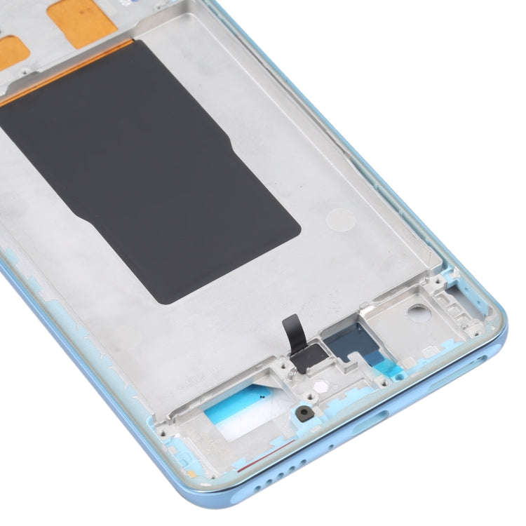 For Xiaomi Redmi K50 Ultra / 12T / 12T Pro Original Front Housing LCD Frame Bezel Plate(Blue)