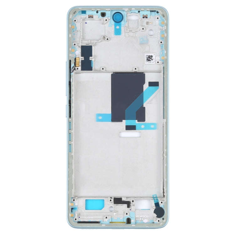For Xiaomi 12 Lite Original Front Housing LCD Frame Bezel Plate (Blue)