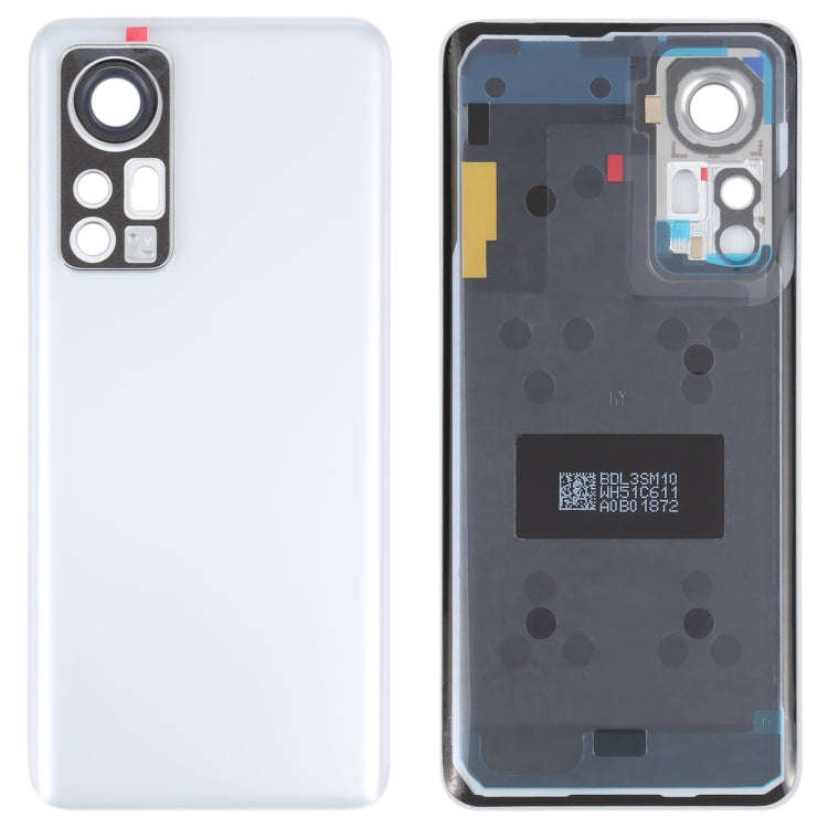For Xiaomi 12S Original Battery Back Cover(White)