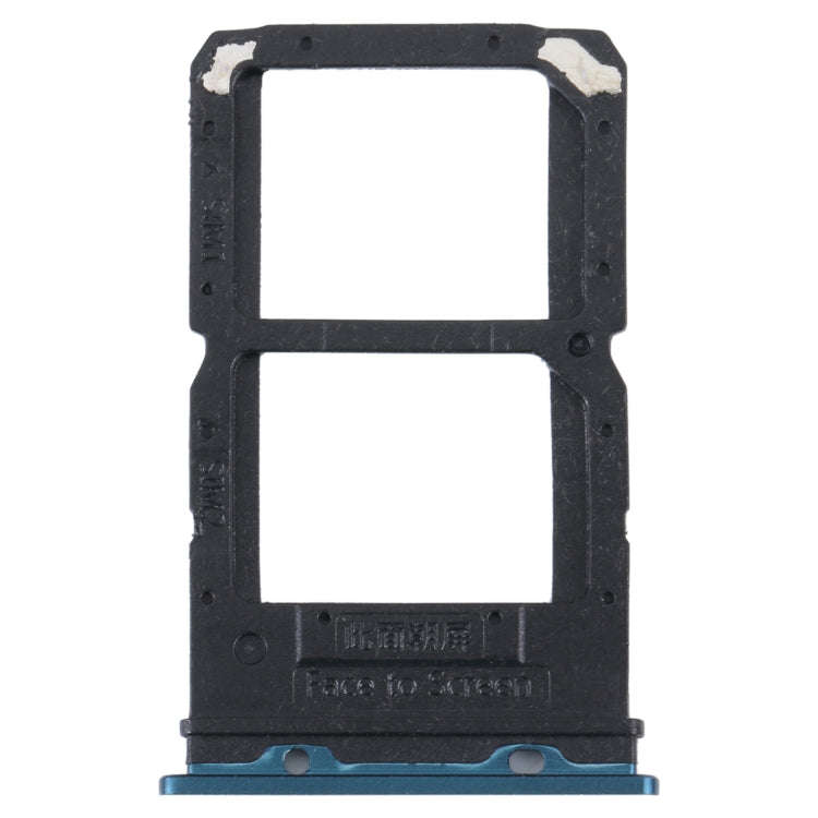 For OPPO Reno SIM Card Tray + SIM / Micro SD Card Tray (Green)