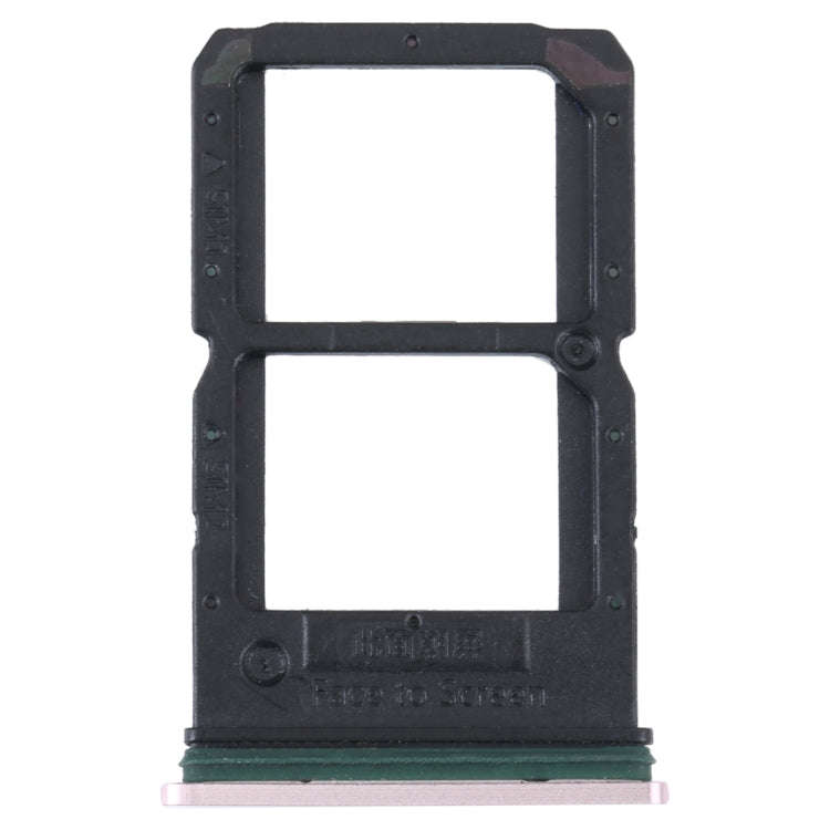 For OPPO Reno SIM Card Tray + SIM / Micro SD Card Tray (Gold)