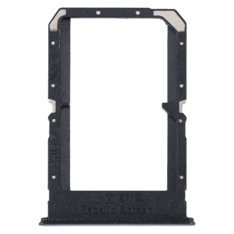 For OPPO K9 Pro SIM Card Tray + SIM Card Tray (Black)