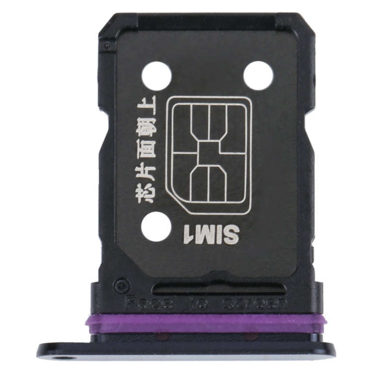 For OPPO Reno8 Pro+ / Reno8 Pro 5G / Reno8 Pro China SIM Card Tray + SIM Card Tray (Black)