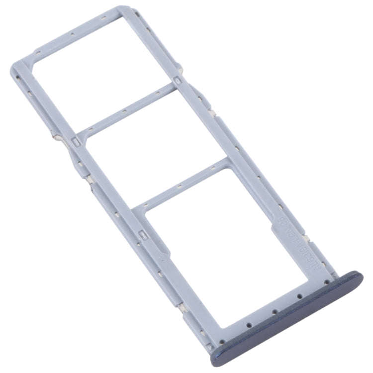 For OPPO A17 SIM Card Tray + SIM Card Tray + Micro SD Card Tray (Black)