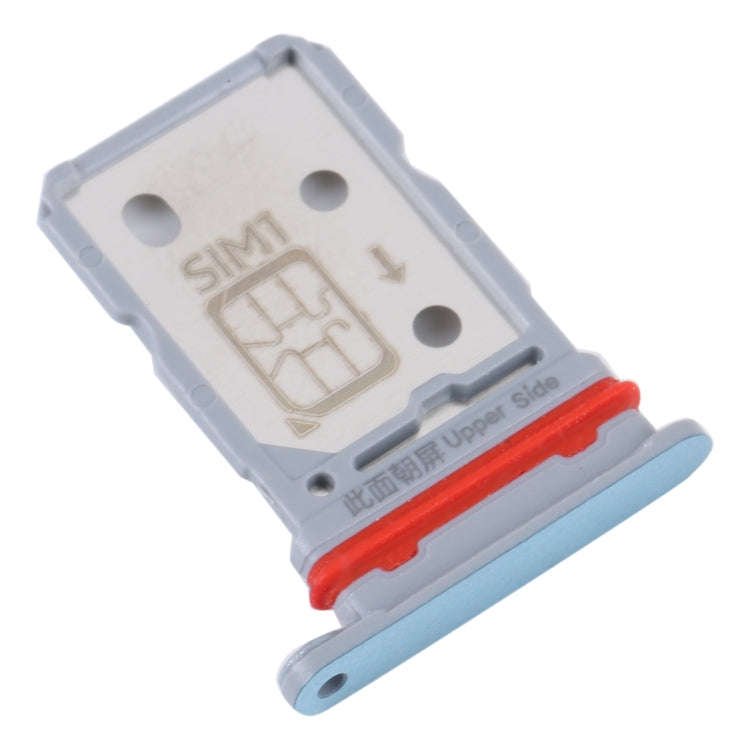 For vivo iQOO Neo6 SIM Card Tray + SIM Card Tray (Blue)