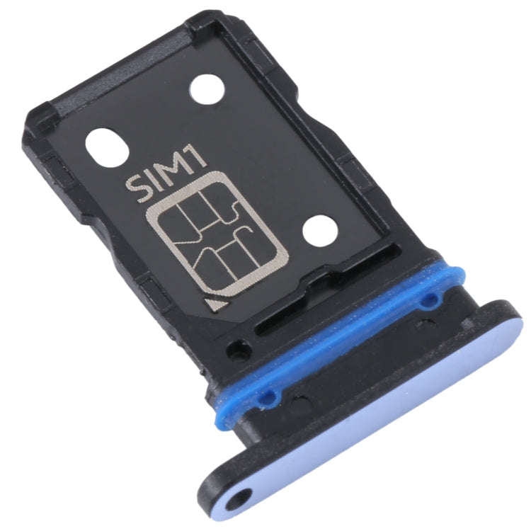 For vivo S15e SIM Card Tray + SIM Card Tray (Blue)