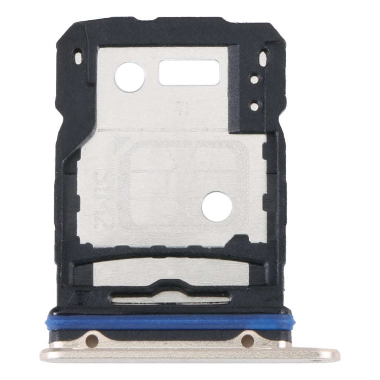 For vivo S15 SIM Card Tray + SIM Card Tray (Gold)