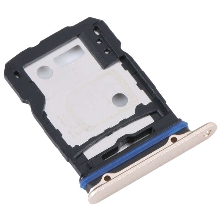For vivo S15 SIM Card Tray + SIM Card Tray (Gold)