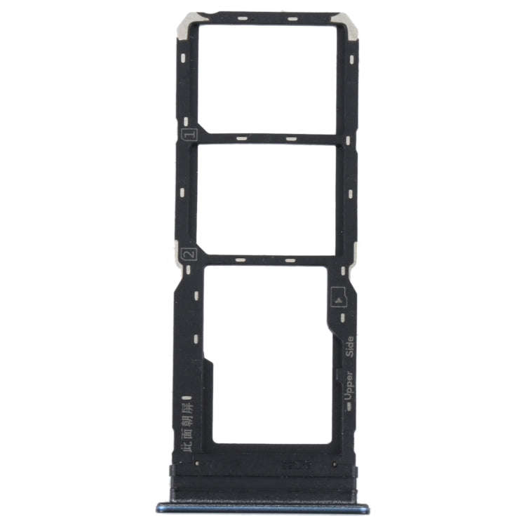 For vivo Y21 2021 / Y21S / Y21T / Y21T India SIM Card Tray + SIM Card Tray + Micro SD Card Tray (...