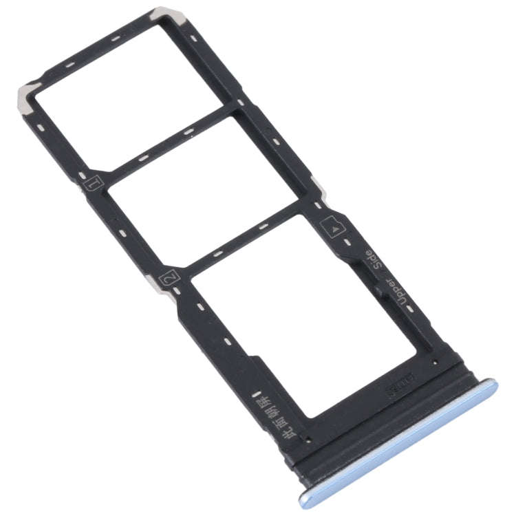 For vivo Y21 2021 / Y21S / Y21T / Y21T India SIM Card Tray + SIM Card Tray + Micro SD Card Tray (...