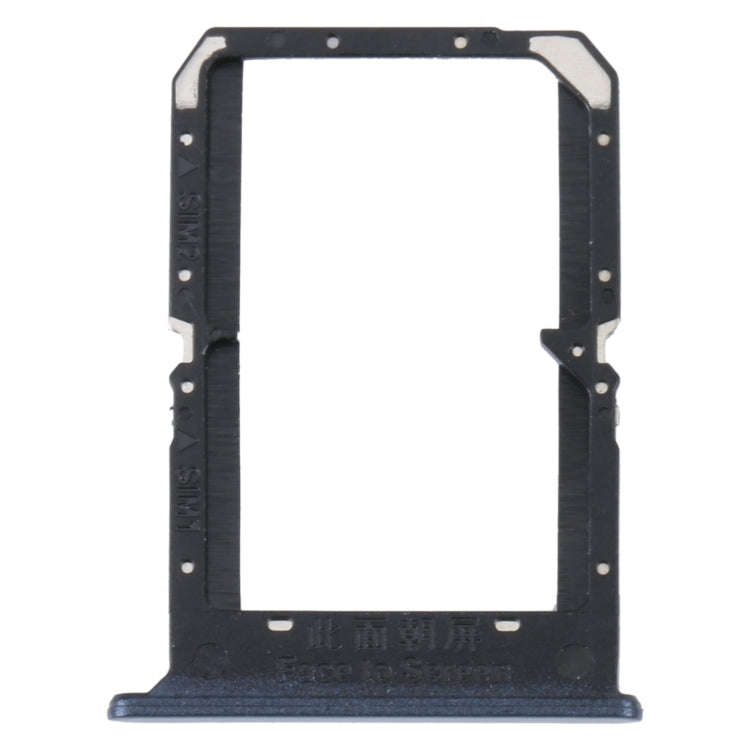 For Realme 9 Pro+ SIM Card Tray + SIM Card Tray (Black)