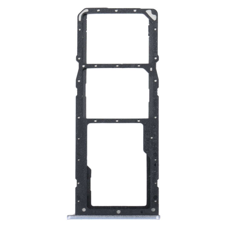 For Realme C31 SIM Card Tray + SIM Card Tray + Micro SD Card Tray (Silver)