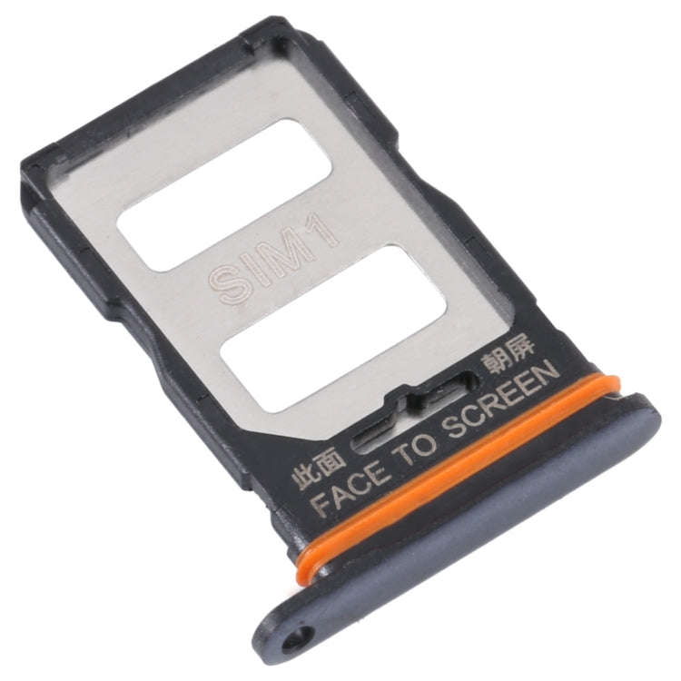 For Xiaomi Redmi K50 Ultra / 12T / 12T Pro SIM Card Tray + SIM Card Tray(Black)