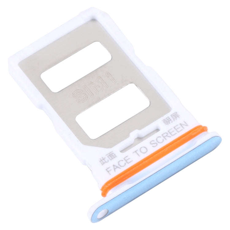 For Xiaomi Redmi K50 Ultra / 12T / 12T Pro SIM Card Tray + SIM Card Tray(Blue)
