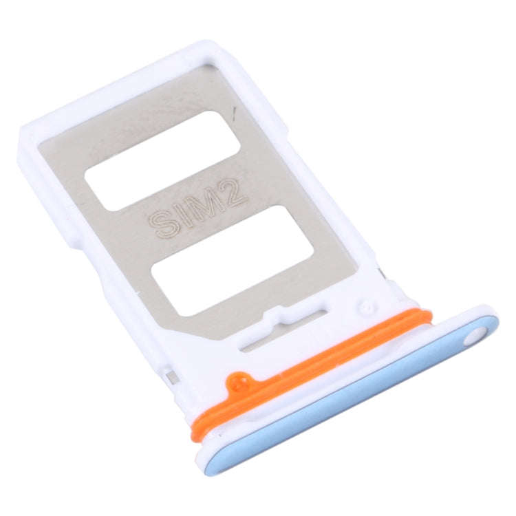 For Xiaomi Redmi K50 Ultra / 12T / 12T Pro SIM Card Tray + SIM Card Tray(Blue)