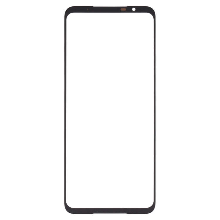 For Asus ROG Phone 6 Pro Front Screen Outer Glass Lens with OCA Optically Clear Adhesive (Black)