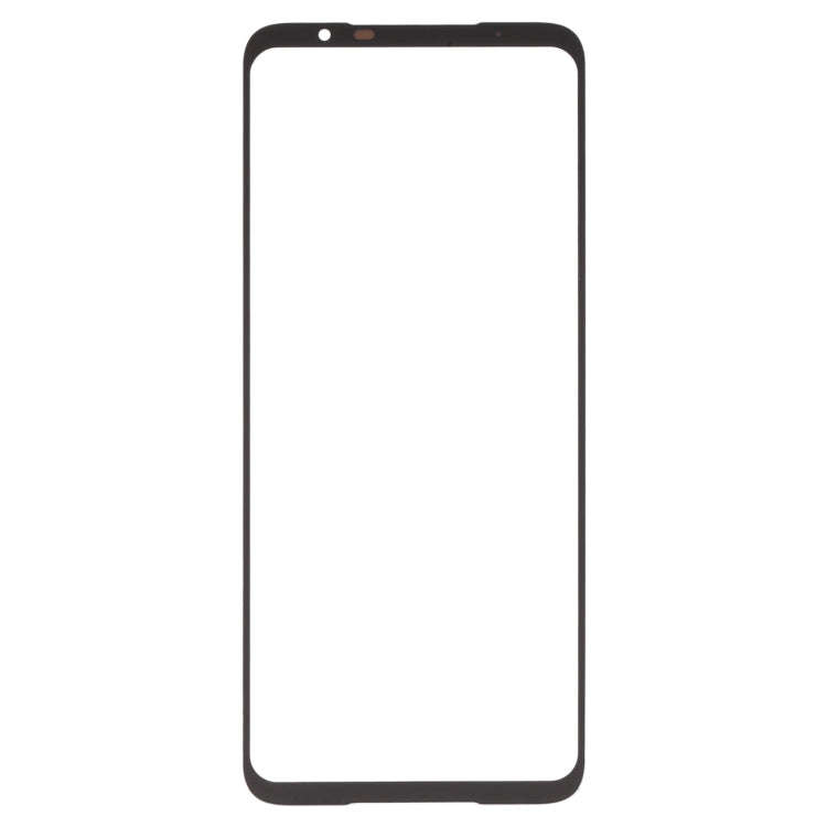 For Asus ROG Phone 6 Pro Front Screen Outer Glass Lens with OCA Optically Clear Adhesive (Black)