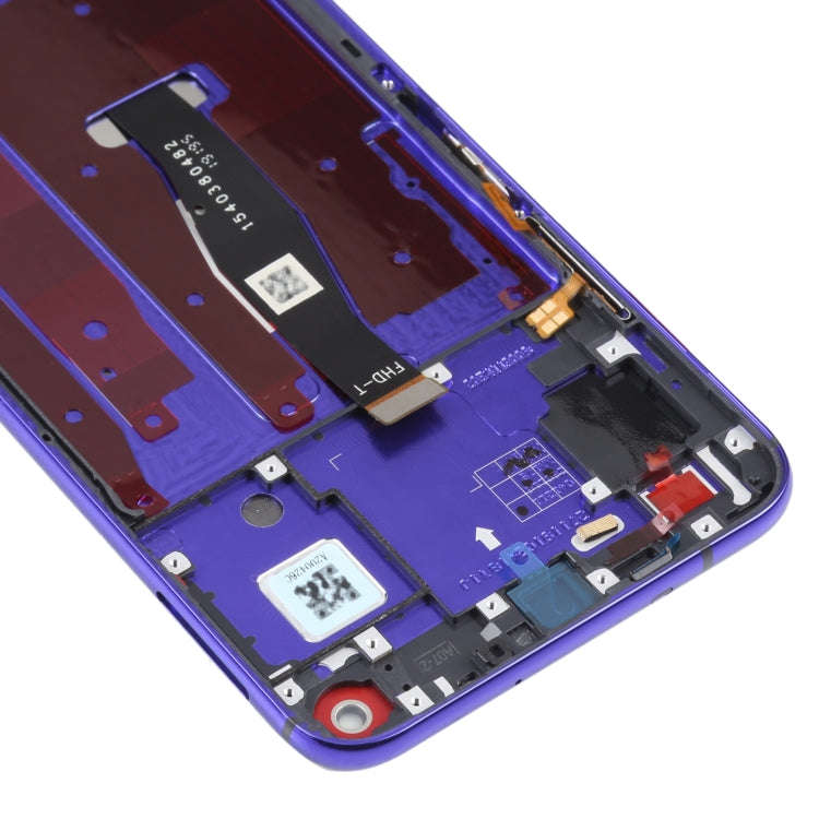 Original LCD Screen For Honor 20 / Huawei Nova 5T Digitizer Full Assembly with Frame(Purple)