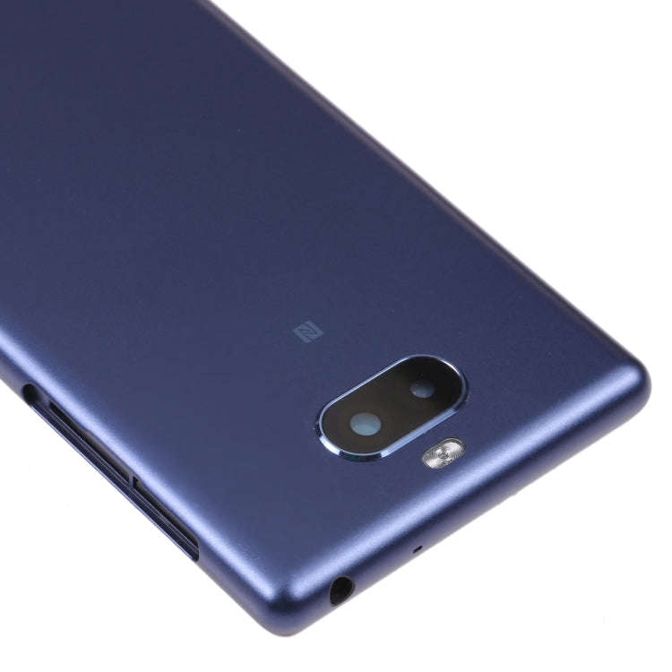 For Sony Xperia 10 Original Battery Back Cover(Blue)