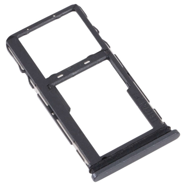 For TCL 30 XE 5G T767W Original SIM Card Tray + Micro SD Card Tray(Black)