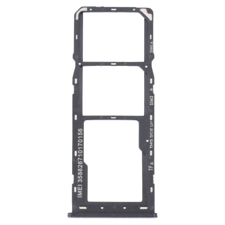 For TCL 30 SE / 30E / 305 / 306 Original SIM Card Tray + SIM Card Tray + Micro SD Card Tray(Grey)
