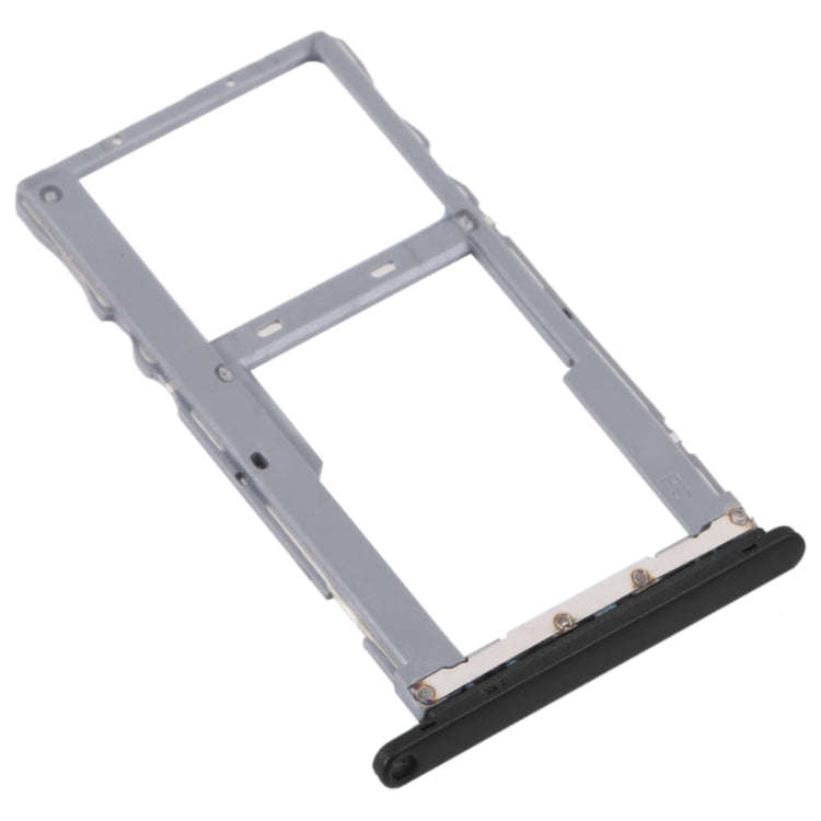 For Alcatel 1V 2020 Original SIM Card Tray + SIM / Micro SD Card Tray (Black)
