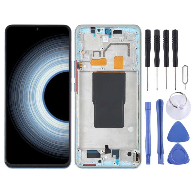 Original AMOLED LCD Screen For Xiaomi Redmi K50 Ultra / 12T / 12T Pro Digitizer Full Assembly wit...