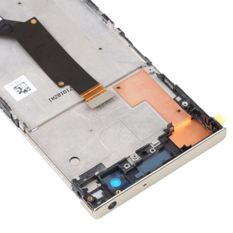 Original LCD Screen For Sony Xperia XA1 G3116 Digitizer Full Assembly with Frame(Gold)