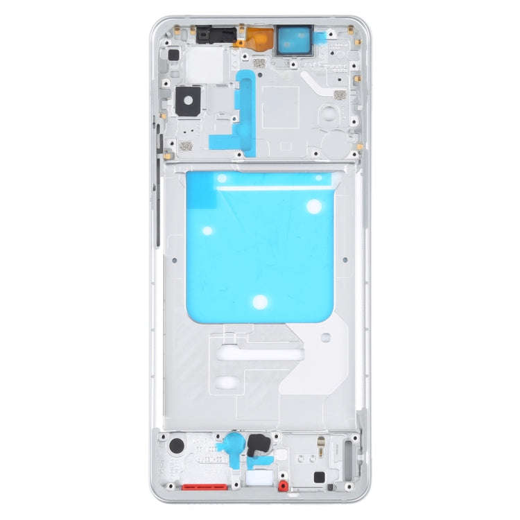 For vivo iQOO 7 Original Front Housing LCD Frame Bezel Plate (Silver)