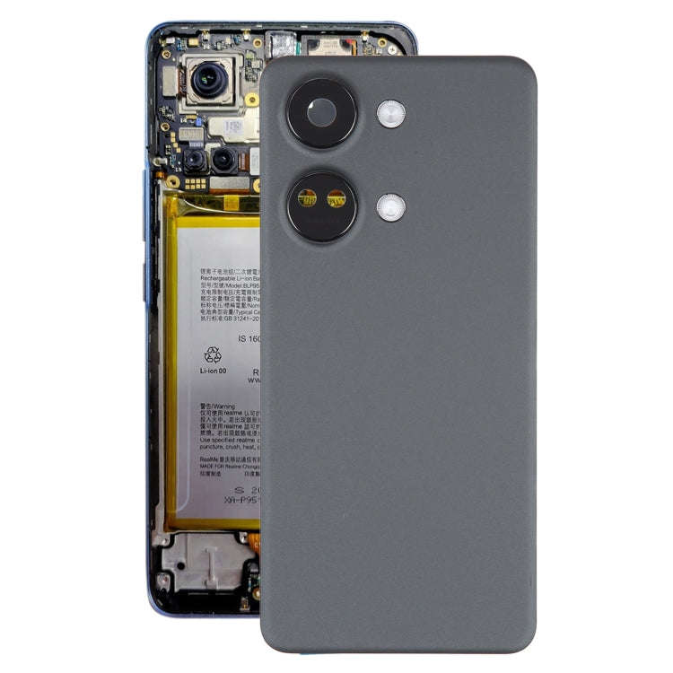For OnePlus Nord 3 Original Battery Back Cover with Camera Lens Cover(Black)