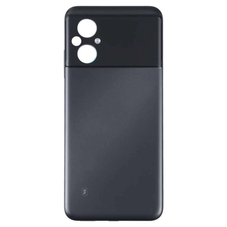 For Xiaomi Poco M5 / Poco M5 India Original Battery Back Cover(Black)