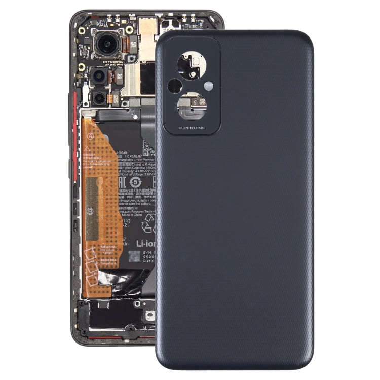 For Xiaomi Redmi 11 Prime Original Battery Back Cover(Black)