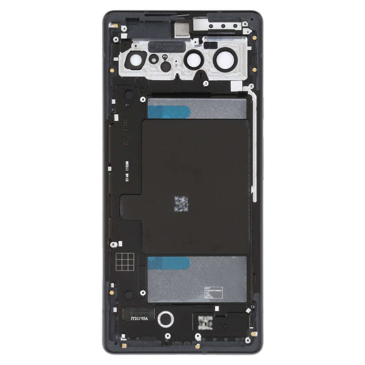 For Google Pixel 6 Battery Back Cover with Middle Frame(White)