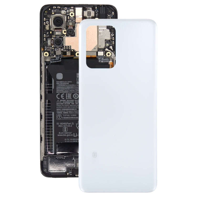 For Xiaomi Redmi Note 11T Pro / Note 11T Pro+ / Poco X4 GT Original Battery Back Cover(White)