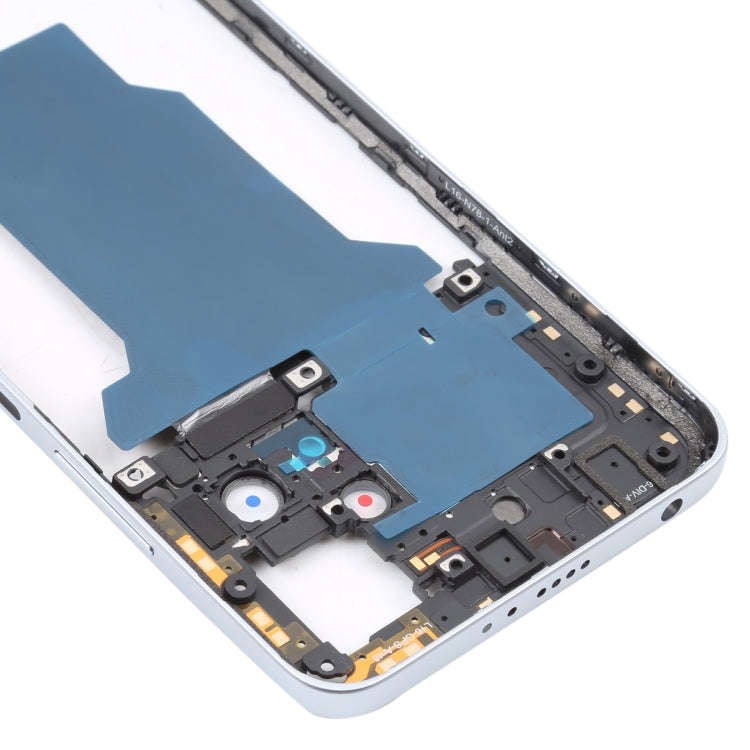 For Xiaomi Redmi Note 11T Pro / Note 11T Pro+ / Poco X4 GT Middle Frame Bezel Plate (Silver)