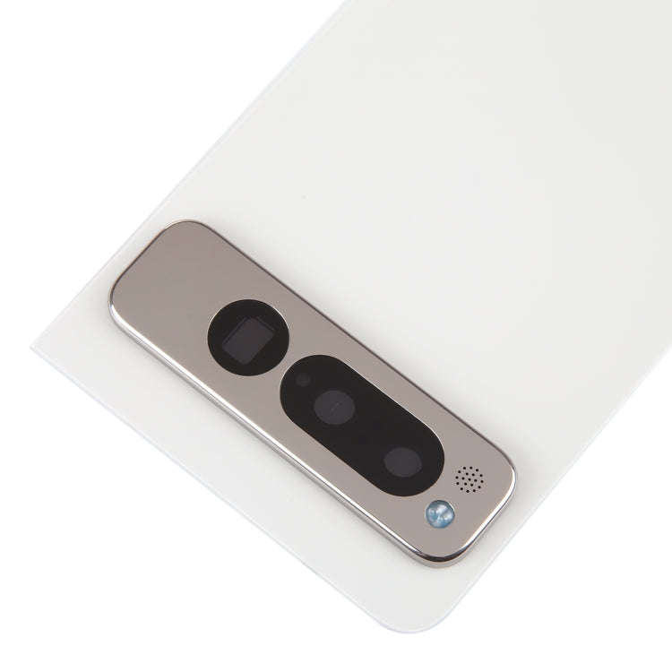 For Google Pixel Fold Original Battery Back Cover with Camera Lens Cover(White)