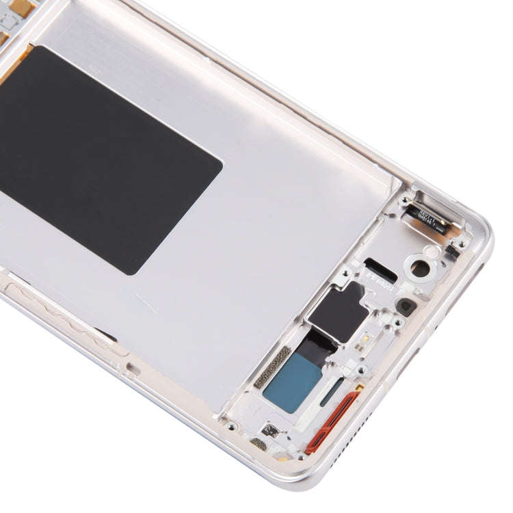 For Xiaomi 12 Pro / 12S Pro AMOLED Original LCD Screen Digitizer Full Assembly with Frame (Gold)